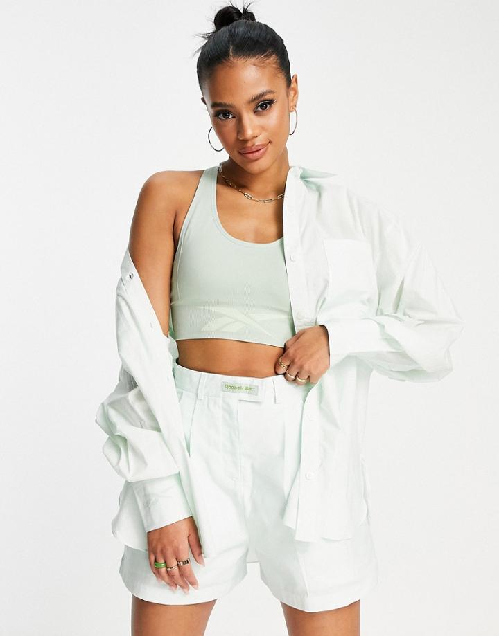 Reebok Shirt In Pastel Green