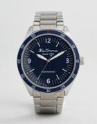Ben Sherman Bs007usm Bracelet Watch In Silver - Silver