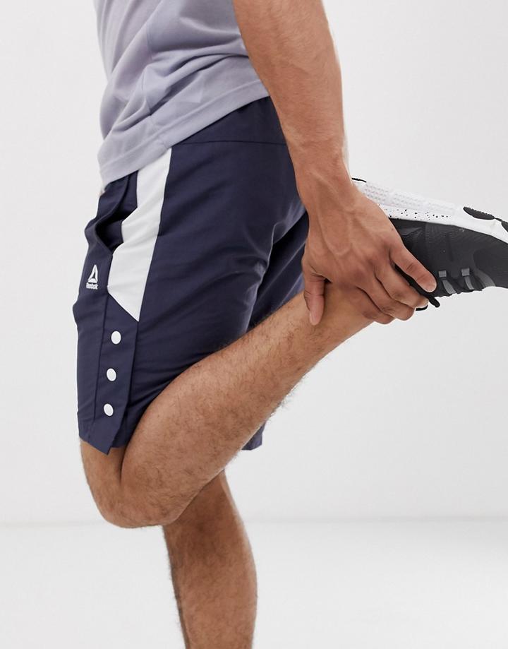 Reebok Meet You There Shorts In Navy