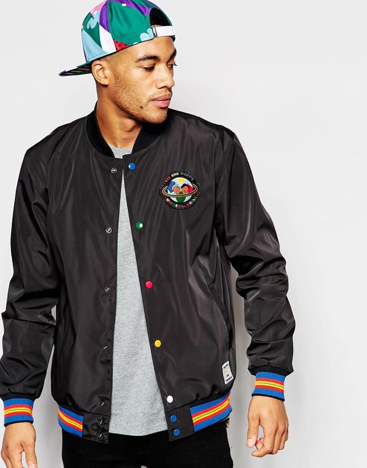 Puma X Dee & Ricky Baseball Jacket - Black