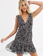 Stevie May Marsellies Sleevelss Printed Mini Dress-multi