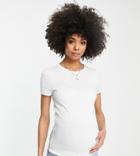 Topshop Maternity Everday Tee In White