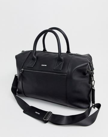 Fenton Side Zip Carryall In Black