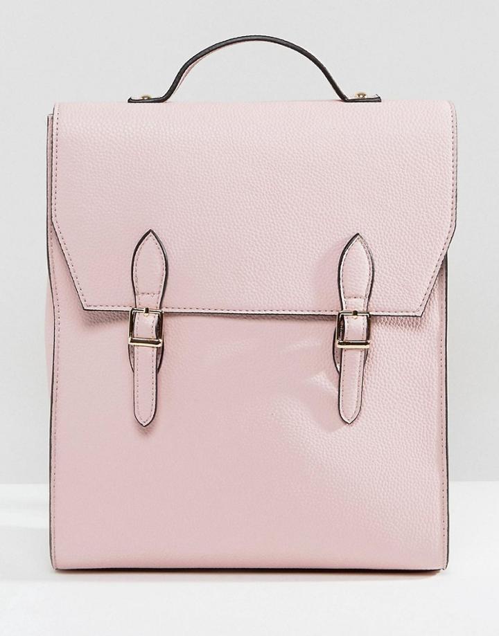 Asos Satchel Backpack - Pink