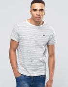 Bellfield Linear Stripe T-shirt - Gray