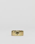 Classics 77 Gold Palm Tree Band Ring - Gold