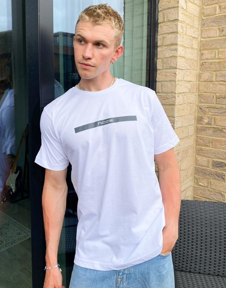 Nicce Element T-shirt In White