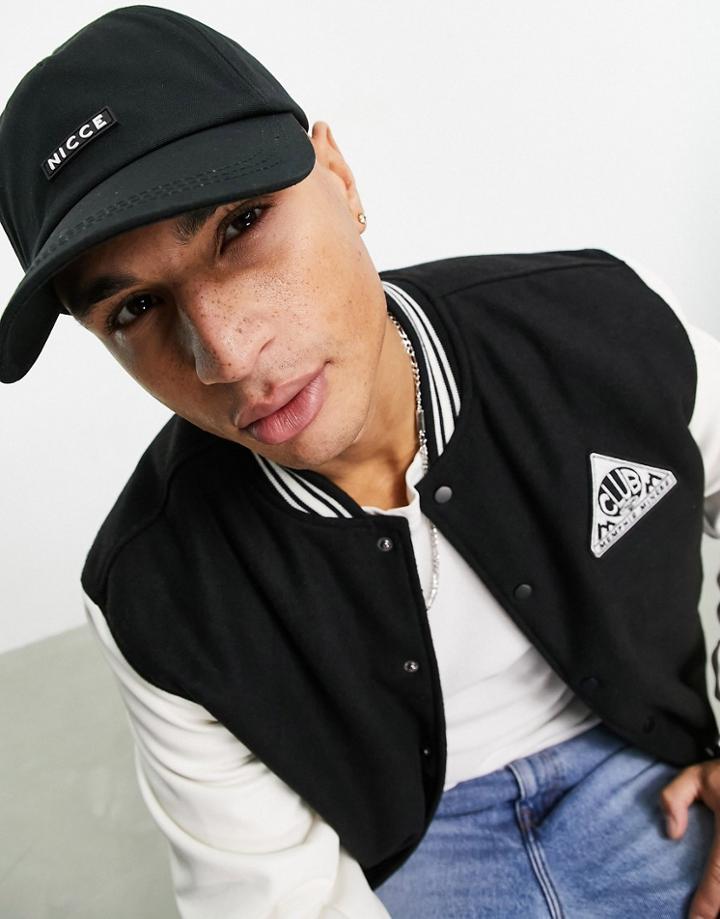 Nicce Renova Small Logo Cap In Black