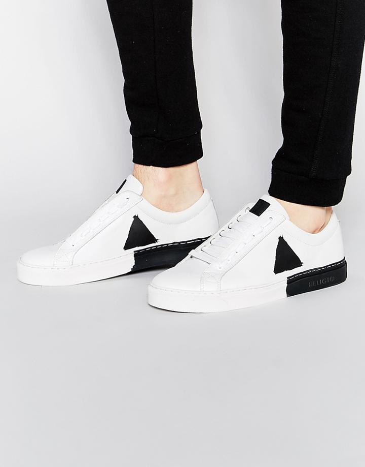 Religion Pyramid Low Sneakers - White