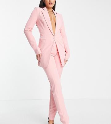 Unique21 Tall Tailored Pants In Dusky Pink