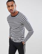Produkt Long Sleeve Striped Top - Navy