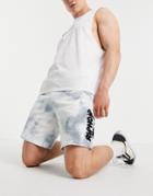Ripndip Ripntail Washed Sweat Shorts In Gray-grey