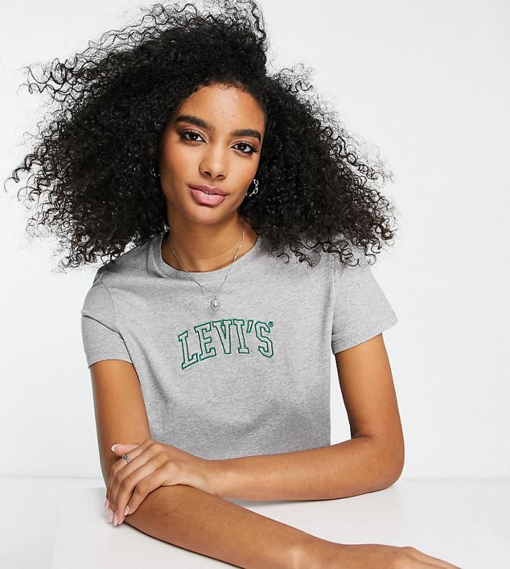 Levi's Exclusive Graphic Jordie Tee In Gray