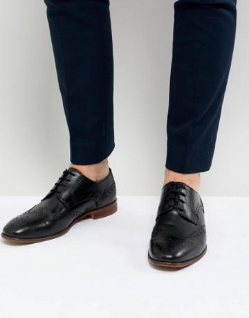 Kg By Kurt Geiger Brogues In Black Leather