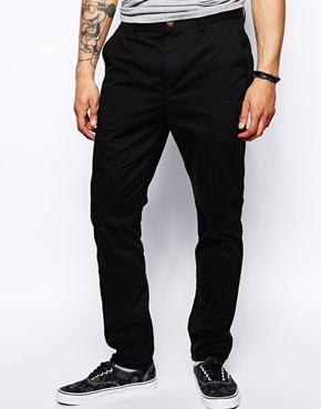 Asos Tapered Chinos - Black
