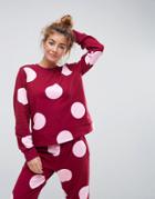 Asos Lounge Spot Sweater - Multi