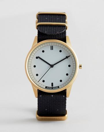 Hypergrand Classic Black Nato Strap Watch - Black