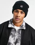 Bench Knitted Beanie In Black