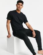 Polo Ralph Lauren T-shirt In Black With Bottom Pony Logo