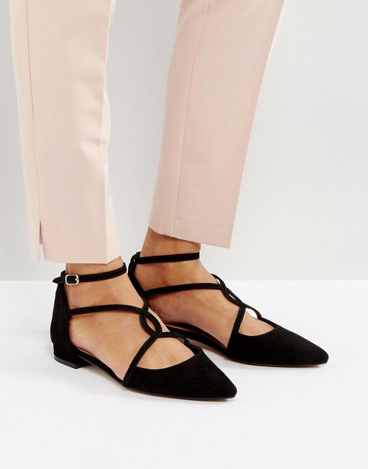 Asos Last Night Ballet Flats - Black