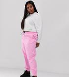 Collusion Plus Cuffed Cargo Pants-pink