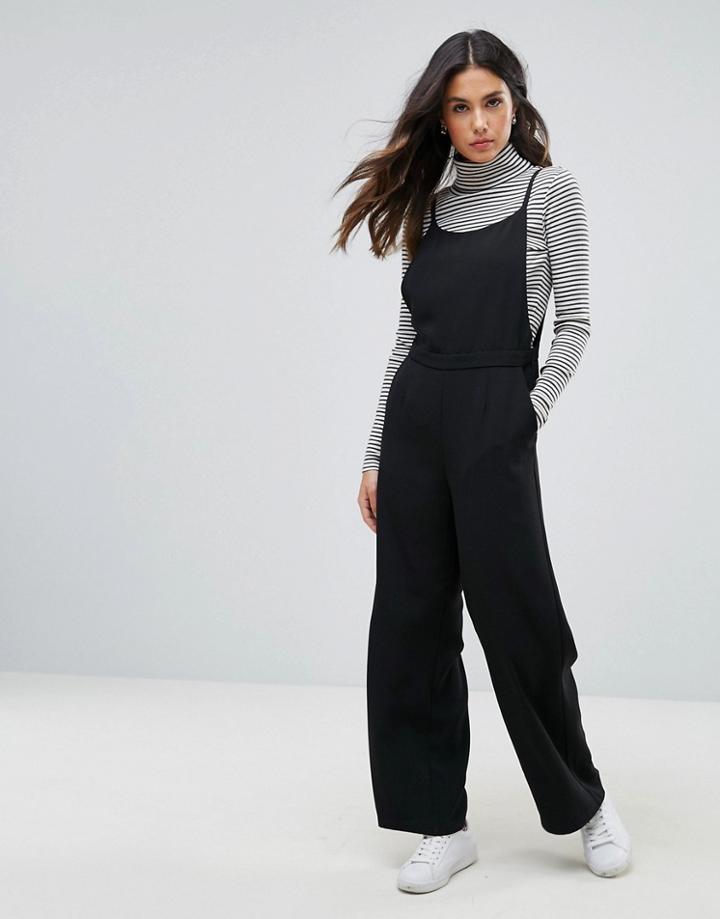 Gestuz Fiora Relaxed Jumpsuit - Black