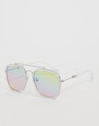 Skinny Dip Danielle Iridescent Sunglasses-multi