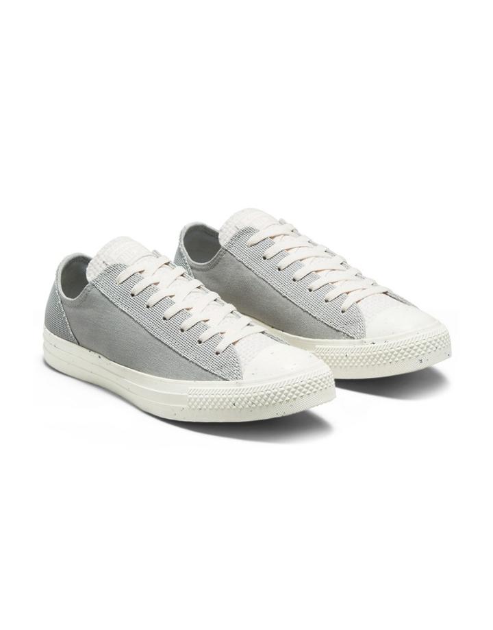 Converse Chuck Taylor All Star Ox Sneakers In Slate Sage/desert Sand-gray
