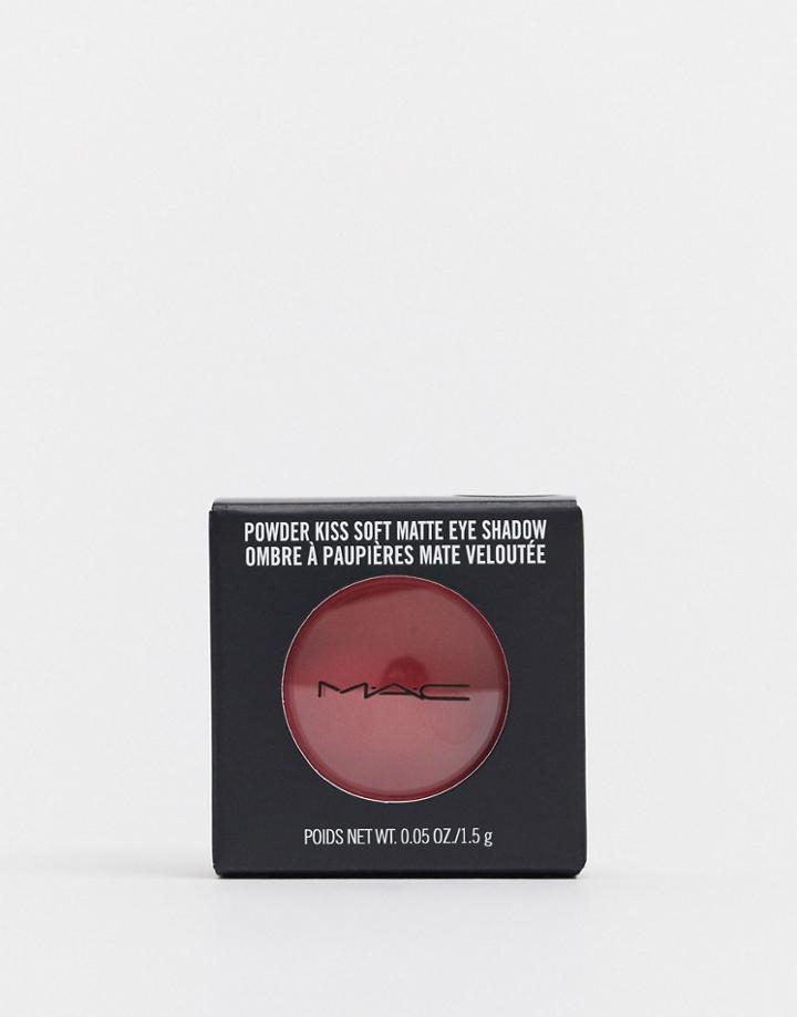 Mac Powder Kiss Eyeshadow - Werk Werk Werk-red