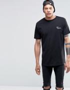 Antioch Anti Everything Chest Print T-shirt - Black