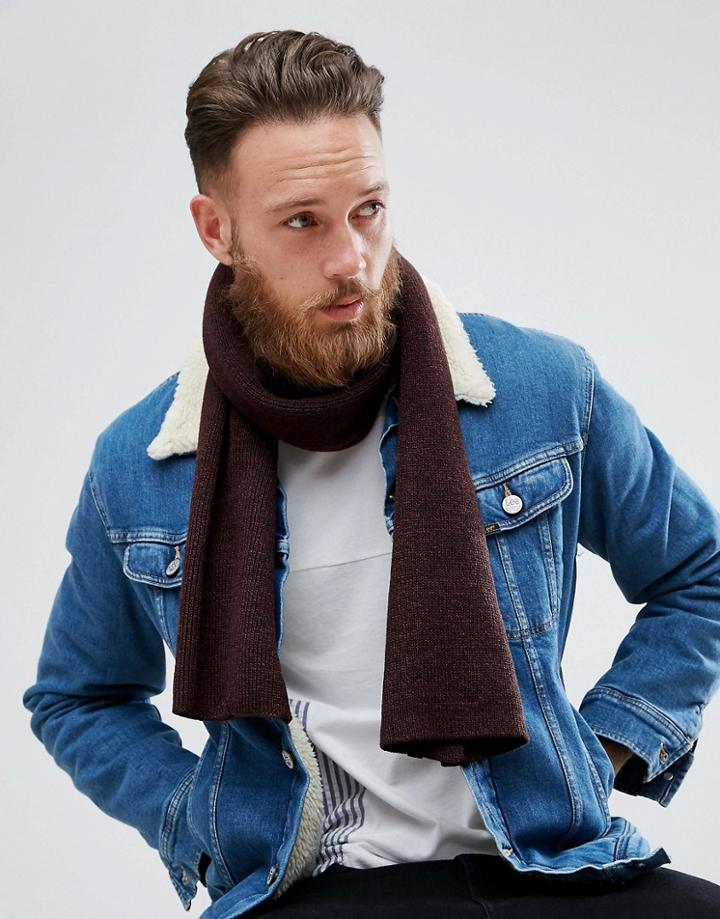 Selected Homme Deacon Scarf - Black