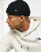 The North Face Fisherman Beanie In Black