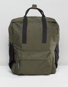 Element Torpedo Backpack In Khaki - Green