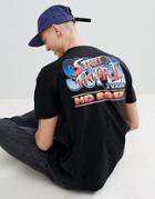 Asos Design Street Fighter Relaxed T-shirt - Black