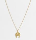 Image Gang 18k Gold Plated Your Loss Horseshoe Necklace