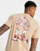 Nike Mechanic Air Figure Graphic T-shirt In Sand-brown