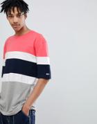 Tommy Jeans Summer Capsule Block Stripe T-shirt Fashion Relaxed Oversized Fit In Multi - Multi