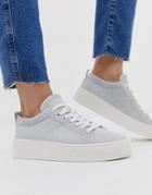 Vero Moda Leather Sneakers-white