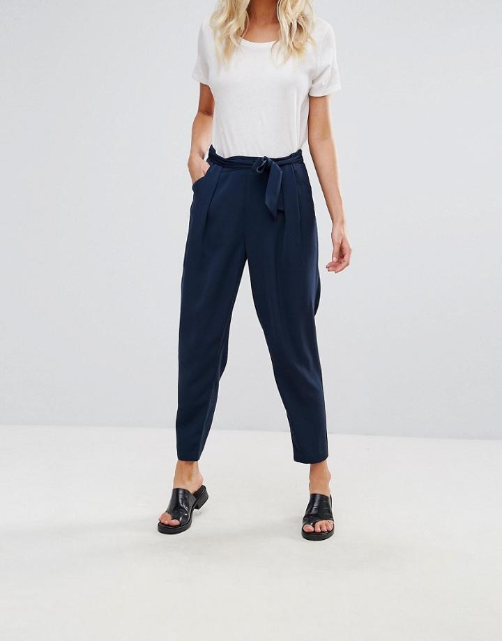 B.young Peg Pants - Navy
