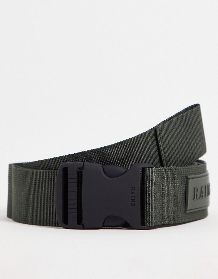 Rains 2098 Buckle Belt In Green