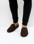 Ted Baker Morris Moccasin Slippers - Brown