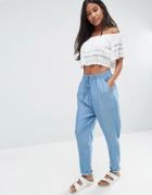 Seafolly Chambray Beach Pant - Blue