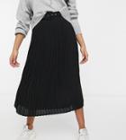 New Look Button Through Collar Detail T-shirt In Brown Stripe