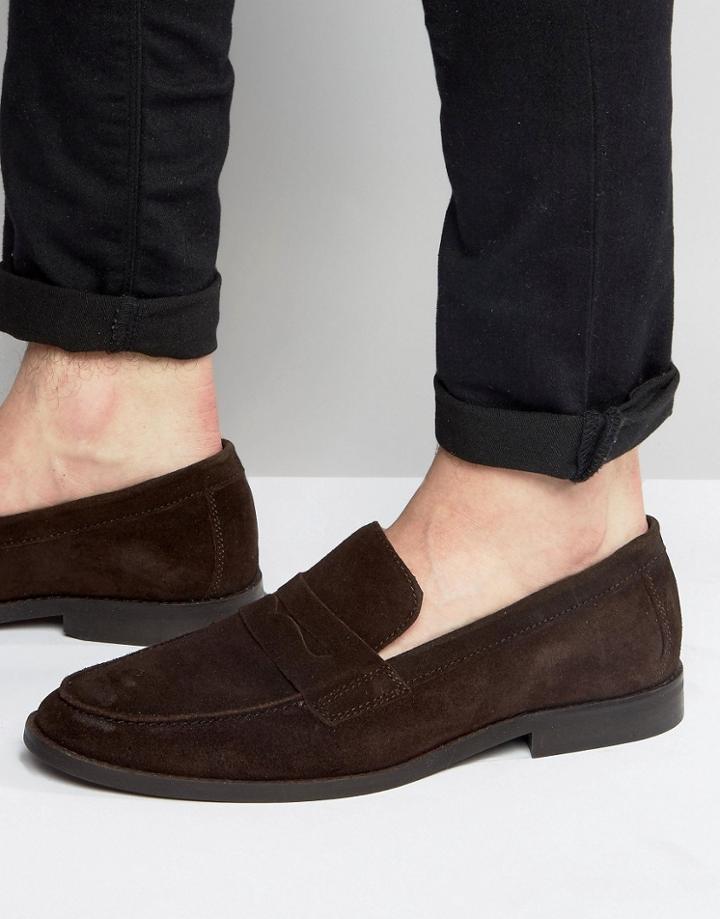 Kg By Kurt Geiger Keswick Penny Loafers - Brown