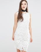 Darling Ailsa Embellished Bodycon Dress - Cream
