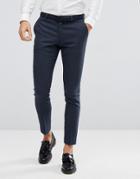 Selected Homme Skinny Winter Wedding Suit Pants - Navy