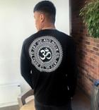 Only & Sons Oversized Long Sleeve T-shirt With Om Back Print In Black Exclusive At Asos