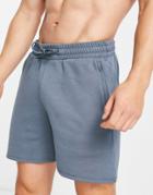 Gilly Hicks Go Breathe Lounge Shorts In Stormy Weather Blue-blues