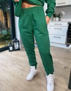 Chelsea Peers Lounge Cuffed Sweatpants In Khaki-green