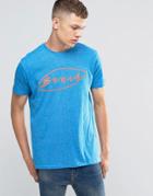 Bench Chest Logo T-shirt In Blue - Blue